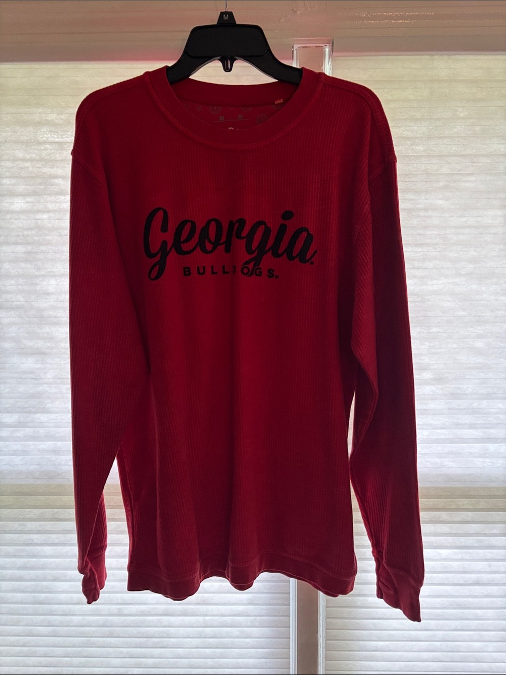 Georgia Bulldogs Red Long Sleeve Thermal Top